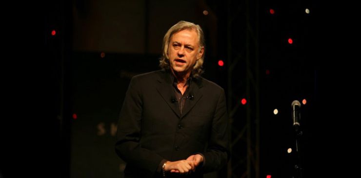 Dinner with Bob Geldof