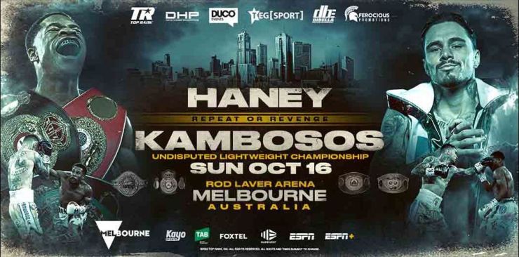 Devin Haney vs. George Kambosos Jnr 2: Rematch