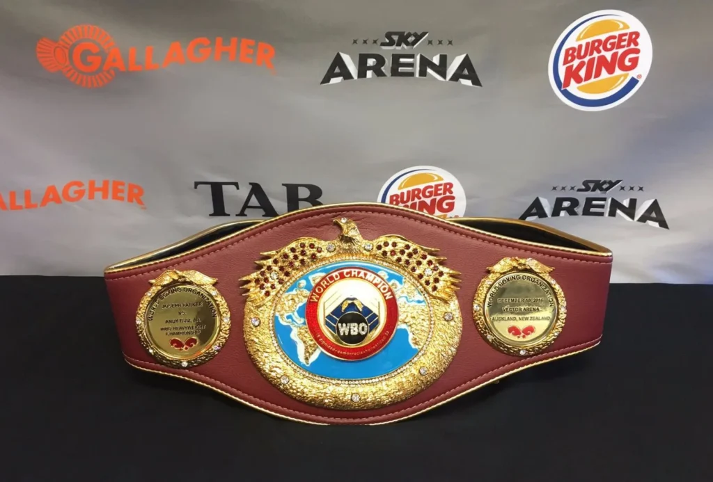 WBO Heavyweight Title belt tour around New Zealand