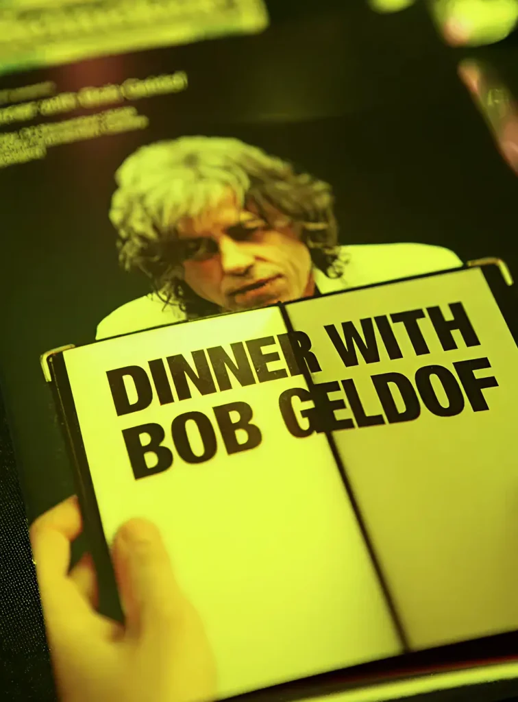 Dinner With Bob Geldof