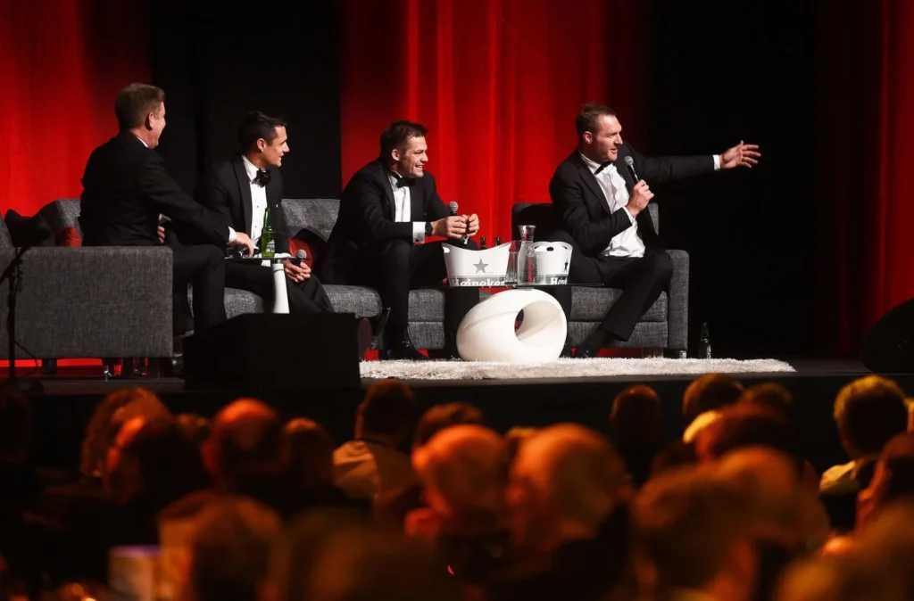 Richie McCaw and Dan Carter Dinner