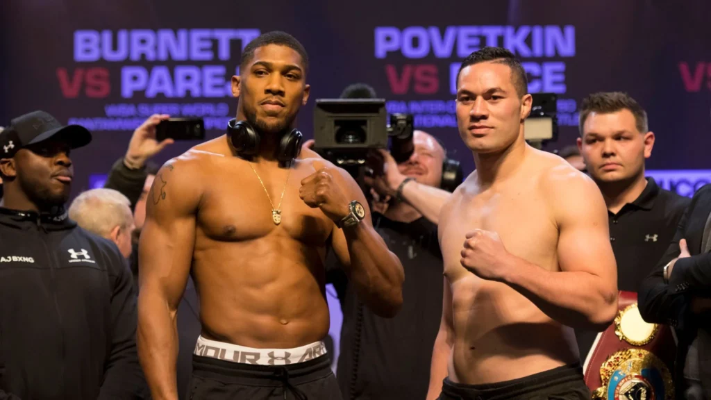 Anthony Joshua vs Joseph Parker